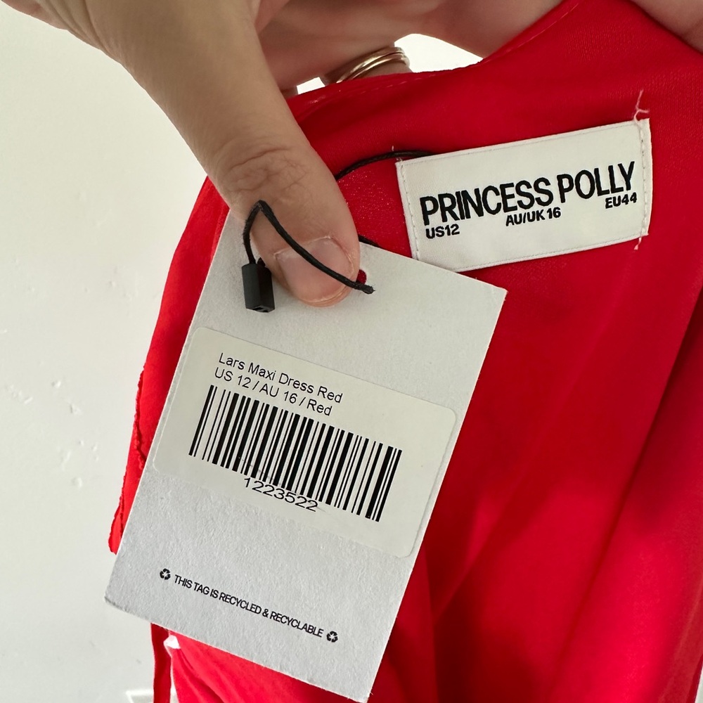 Princess Polly Lars Maxi Dress - Red - Picture 5 of 5